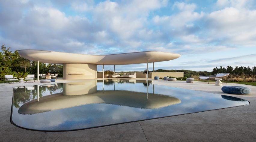 Sculptural pavilion