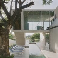 CAZA employs passive cooling for concrete FR House in the Philippines