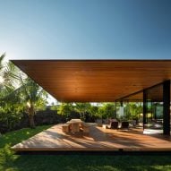 Olson Kundig Hale Lana house rises above lava field in Hawaii