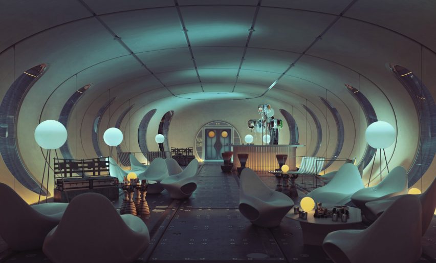 Lunar base by Hassell