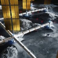 Lunar base by Hassell