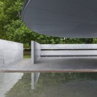 MPavilon 2023 by Tadao Ando in Melbourne's Queen Victoria Garden