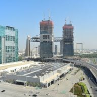 Construction photo of One Za'abeel by Nikken Sekkei