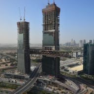 Construction photo of One Za'abeel by Nikken Sekkei