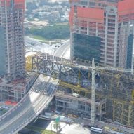 Construction photo of One Za'abeel by Nikken Sekkei