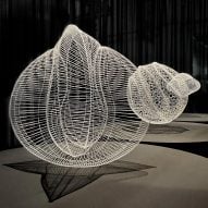 Raw Edges suspends "volumetric spheres" at IMM Cologne