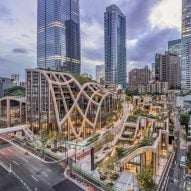 Azabudai Hills by Heatherwick Studio in Tokyo