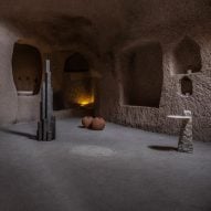 Works from "nomadic design residency" showcased in Turkish caves
