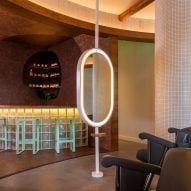 Gin Design Group creates radial layout for Treadwell barbershop in Houston