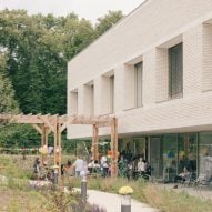 Vallet de Martinis Architectes designs assisted housing complex as "extension" of forest