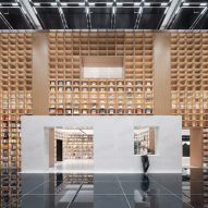 Interior of Shanghai Book City by Wutopia Lab