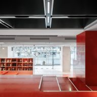 Interior of Shanghai Book City by Wutopia Lab